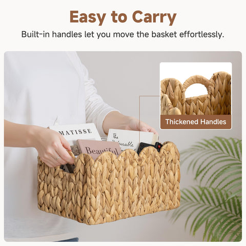 StorageWorks nursery basket keeps baby essentials within reach.