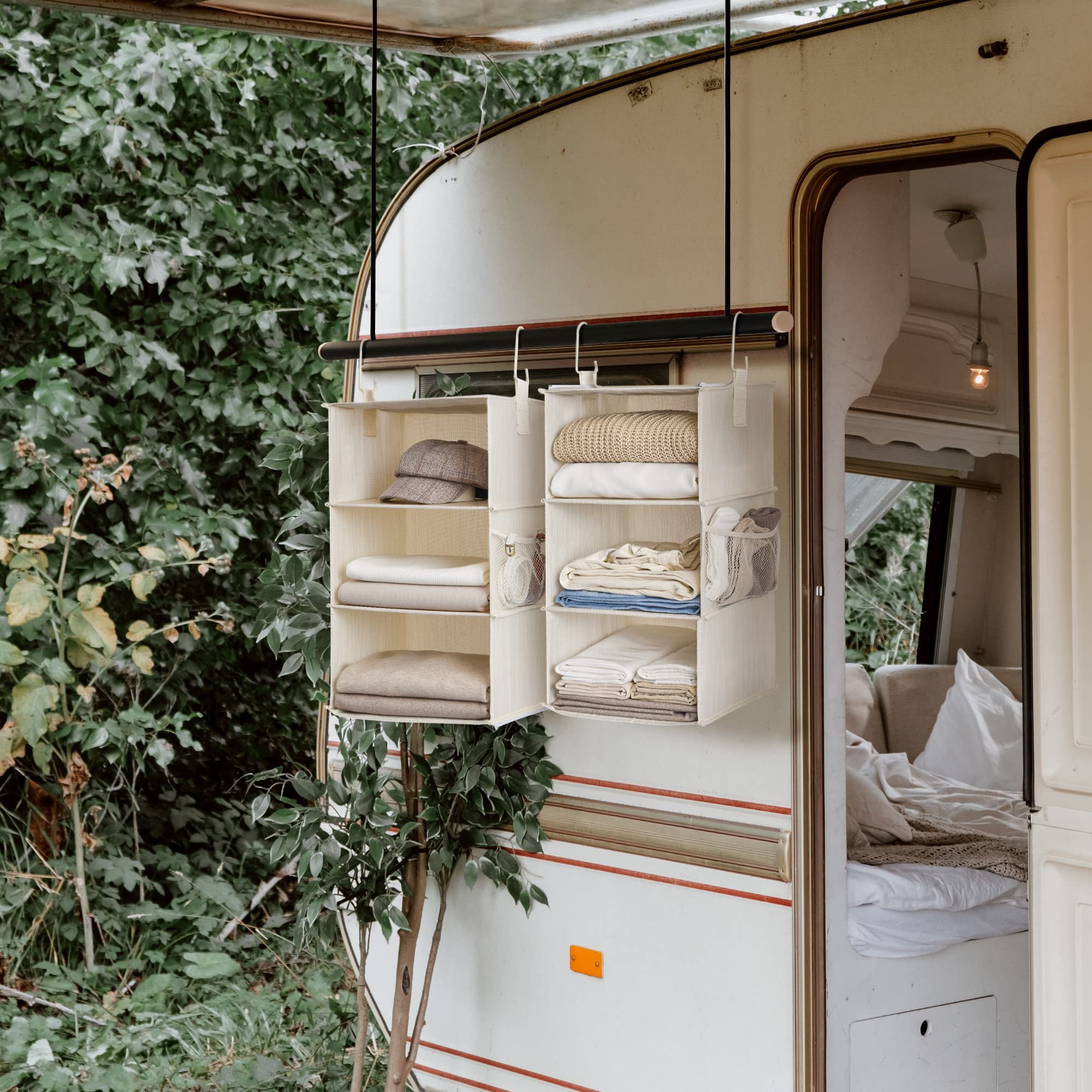 StorageWorks RV and trailer setup showing versatile storage on the go.