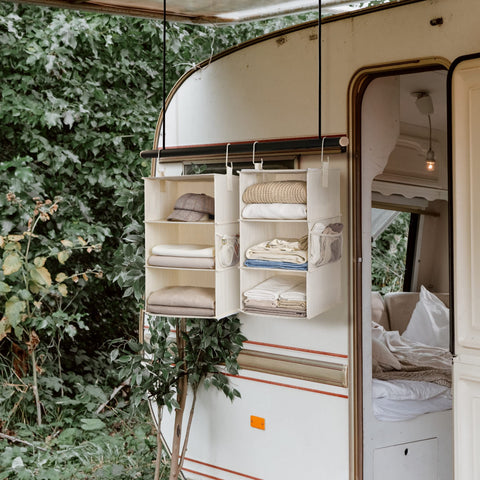 StorageWorks RV and trailer setup showing versatile storage on the go.