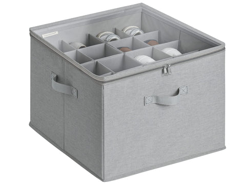 StorageWorks shoe organizer with clear lid for quick content visibility and dust protection.