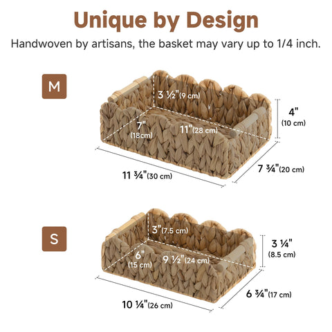 StorageWorks iron frame support helps maintain basket shape for everyday use.