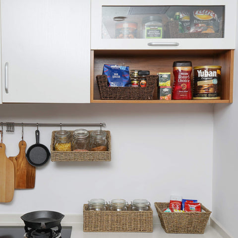 StorageWorks toilet tank basket demonstrates versatile use for towels, papers, or toys.