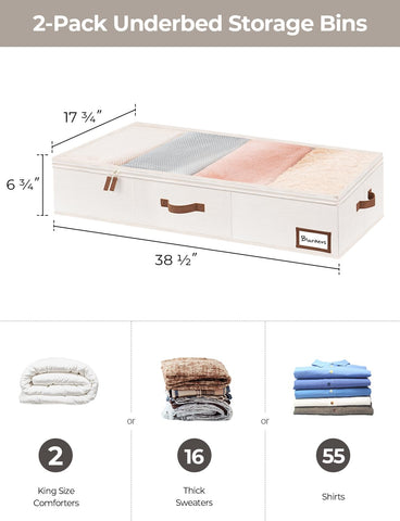 StorageWorks bin folded for space-saving storage when not in use