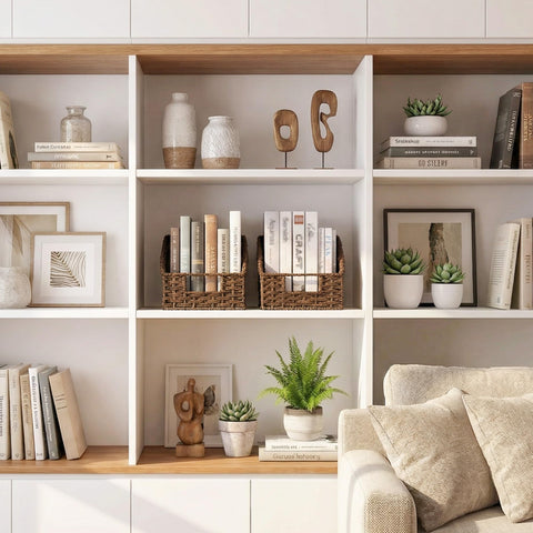 StorageWorks versatile basket for living area or bath organization.