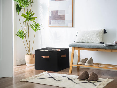 StorageWorks versatile placement for living rooms, bedrooms, dorms.