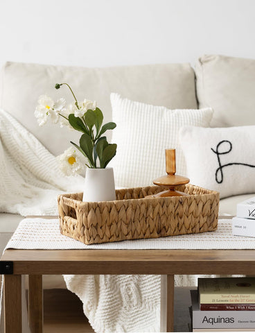 Versatile StorageWorks basket usable in bathroom and kitchen spaces
