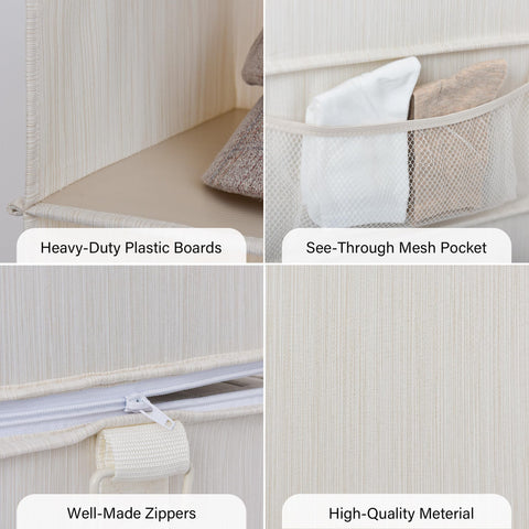 StorageWorks wide closet organizer in use to maximize space.