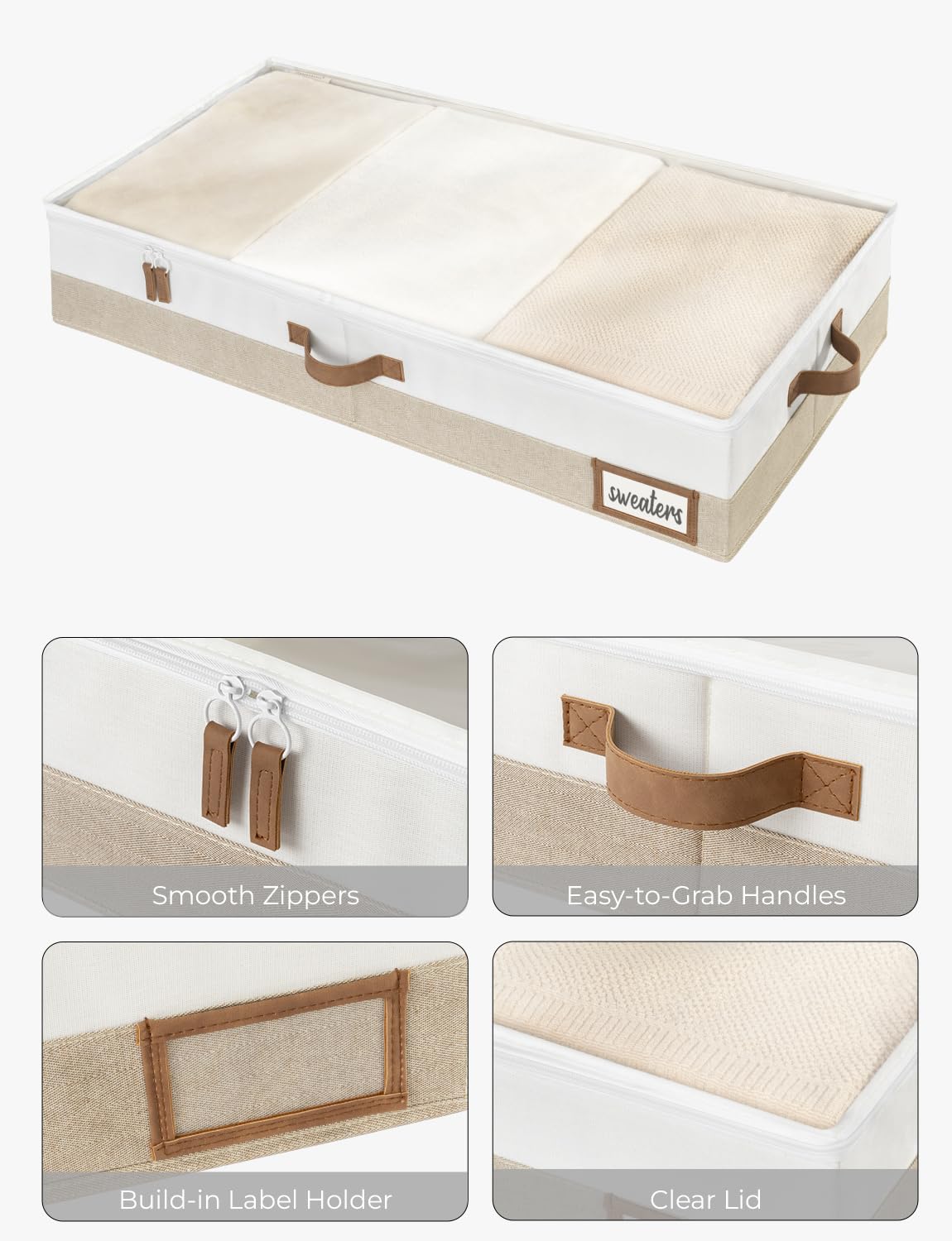StorageWorks label holder enables quick identification of contents.