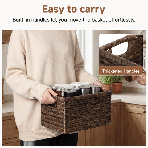 StorageWorks multi-purpose storage basket ideal for books, towels, or snacks.