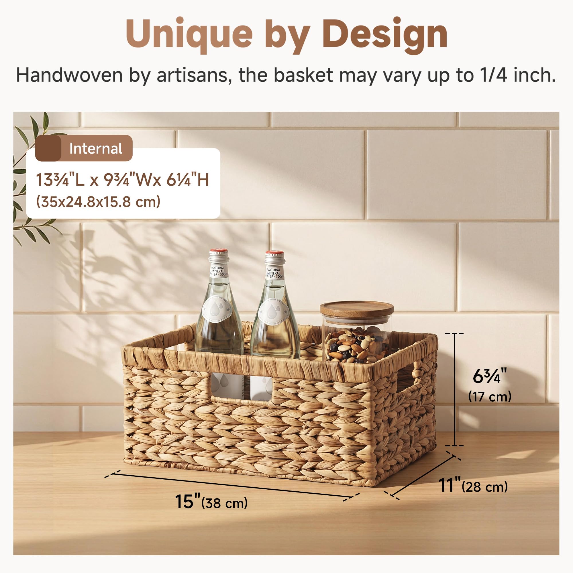 StorageWorks woven texture close-up highlights handwoven craftsmanship and quality.