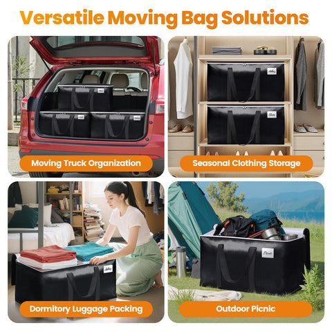 StoreHappily heavy-duty bag as a flexible cardboard alternative for moving and storage.