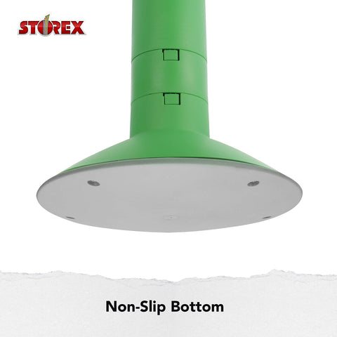 Storex Wiggle Stool at home study setup enhances posture and concentration.