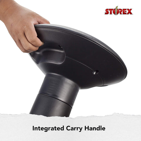 Storex Wiggle Stool non-skid base enhances stability during movement