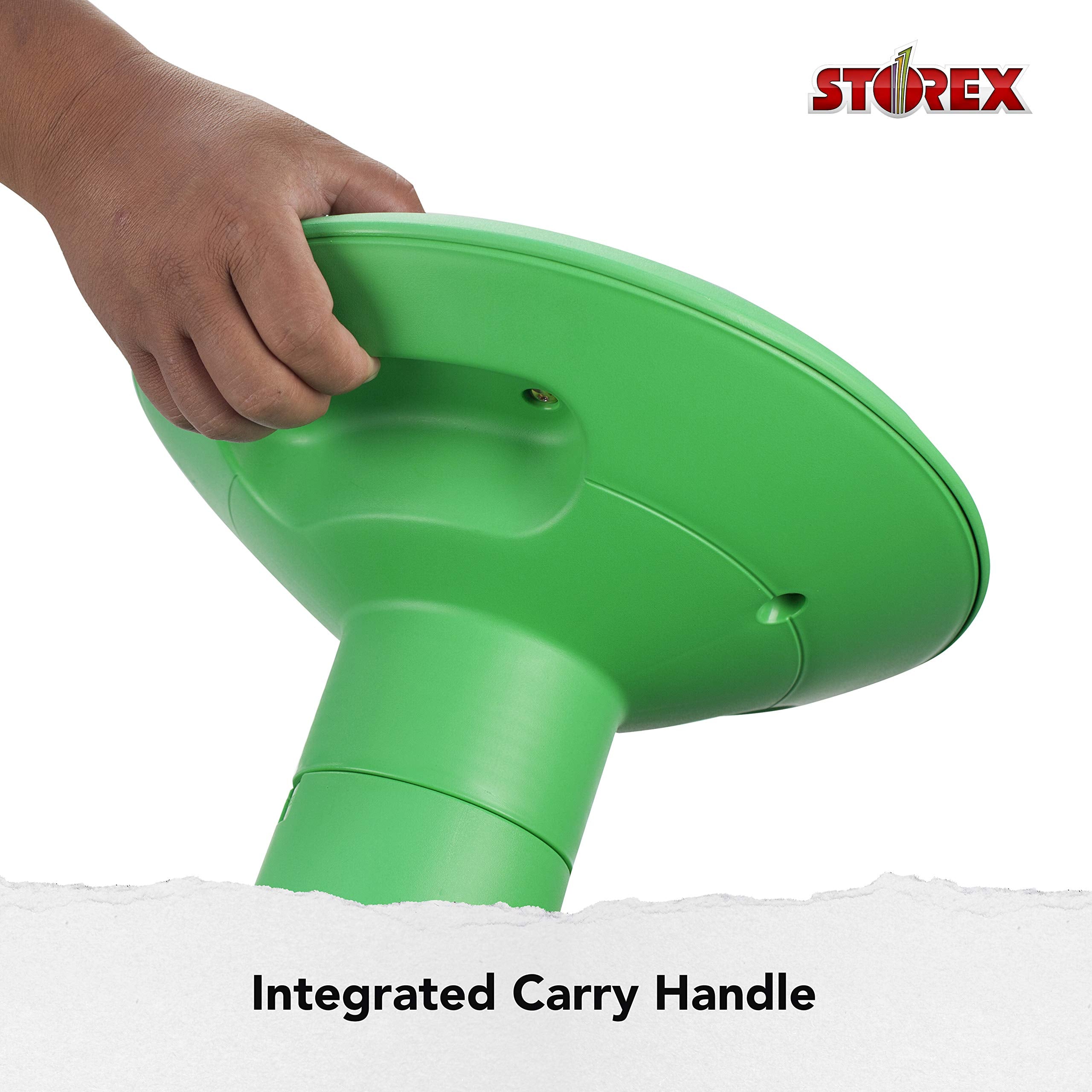 Storex Wiggle Stool non-slip base stabilizes movement in classrooms.