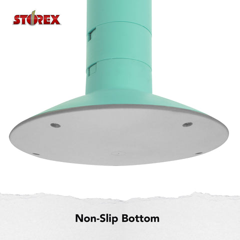Storex Wiggle Stool non-skid base ensures stability during movement