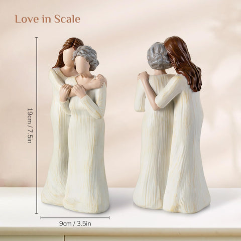 Storieme 7.5-inch grandma statue—substantial centerpiece for mantels and tabletops.