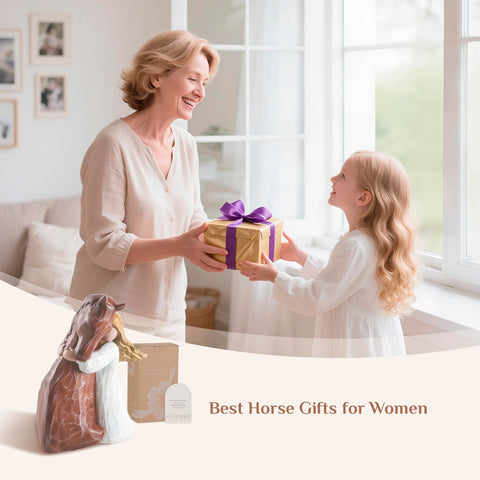 Storieme boxed gift set with card simplifies gifting for horse lovers.