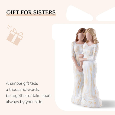 Storieme decorative figurine suits desks or shelves with elegant sentiment.