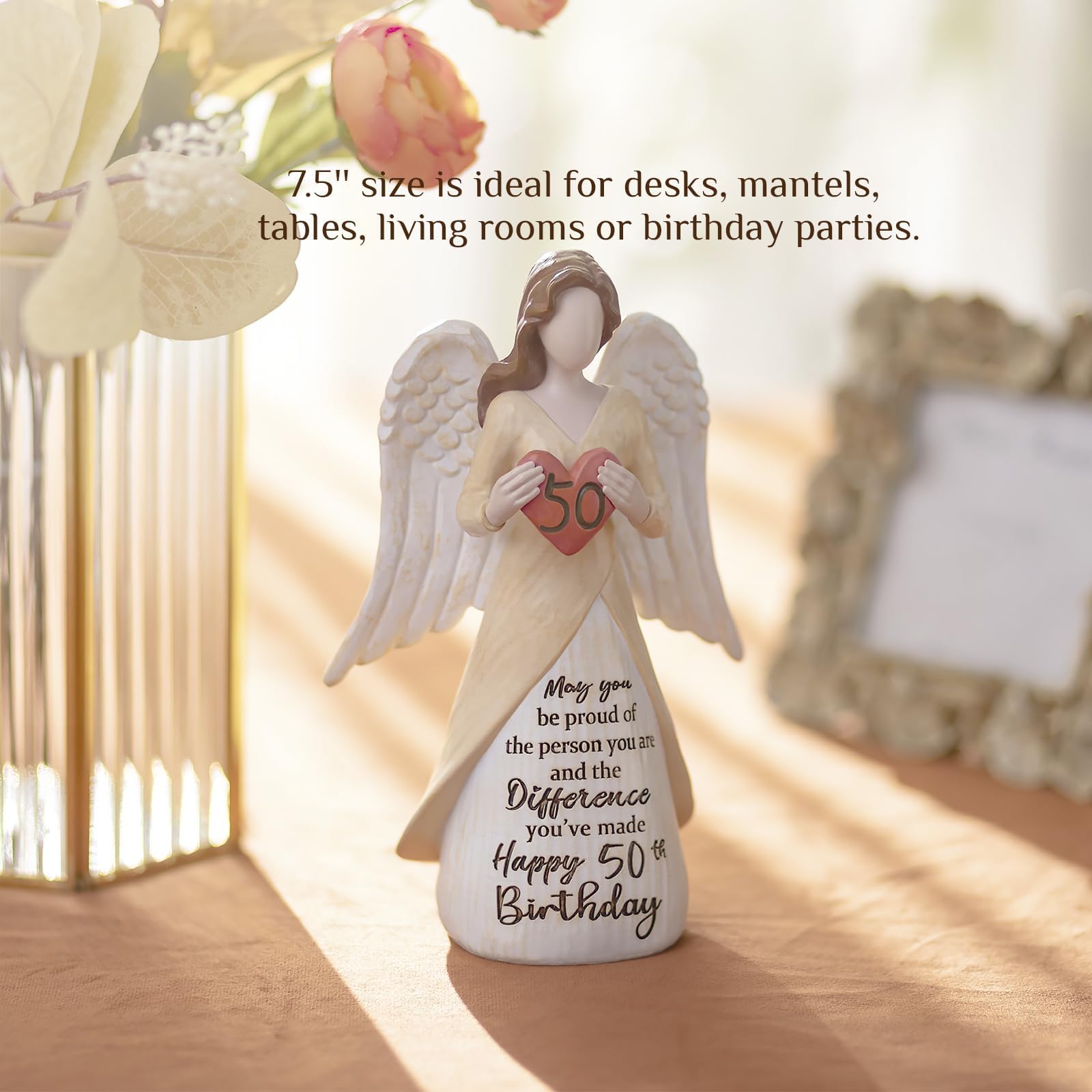 Storieme golden 50th milestone gift celebrates a major birthday.