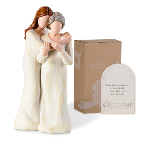 Storieme grandma birthday gift figurine—heartfelt keepsake perfect for celebrating grandma.