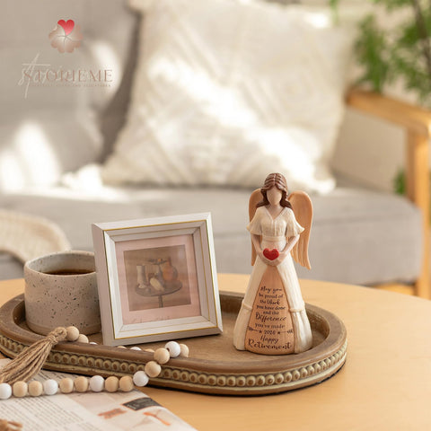 Storieme retirement keepsake for desk, mantel, or bedside display.