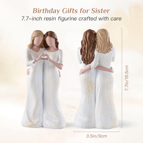 Storieme hand-painted resin figurine demonstrates craftsmanship and durability.
