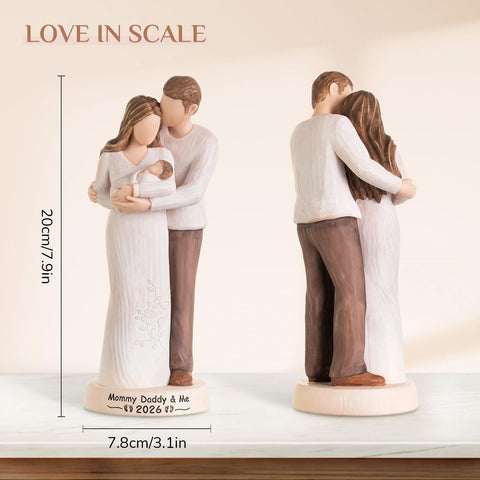 Storieme Triple Embrace nursery shelf display—fits neatly on a nightstand