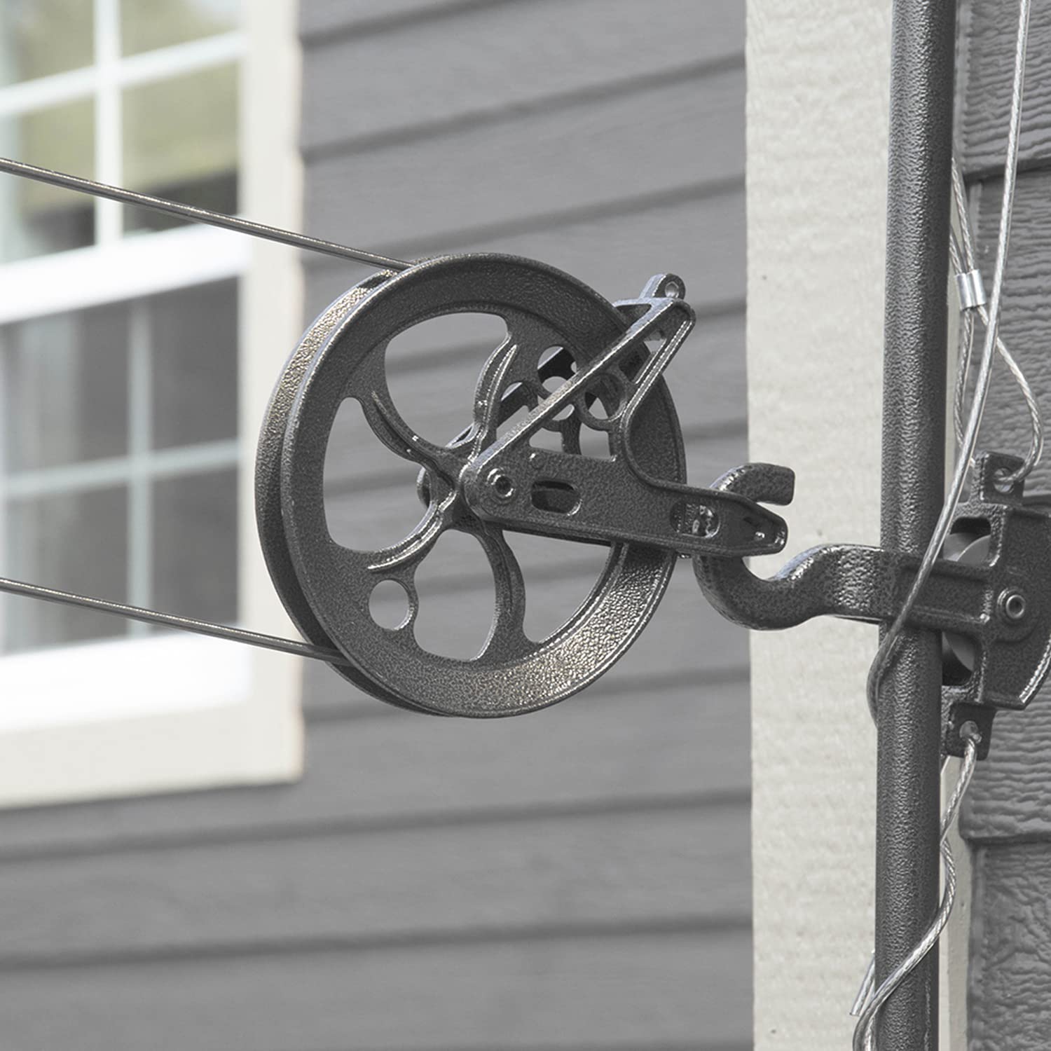Strata clothesline drying setup ready for indoor or outdoor use