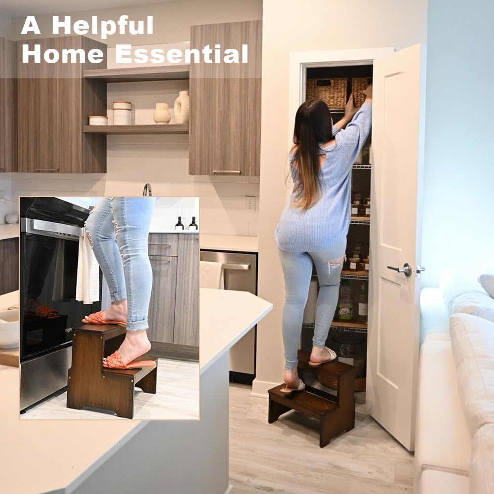 StrongTek anti-slip bottom design helps secure every step at home.