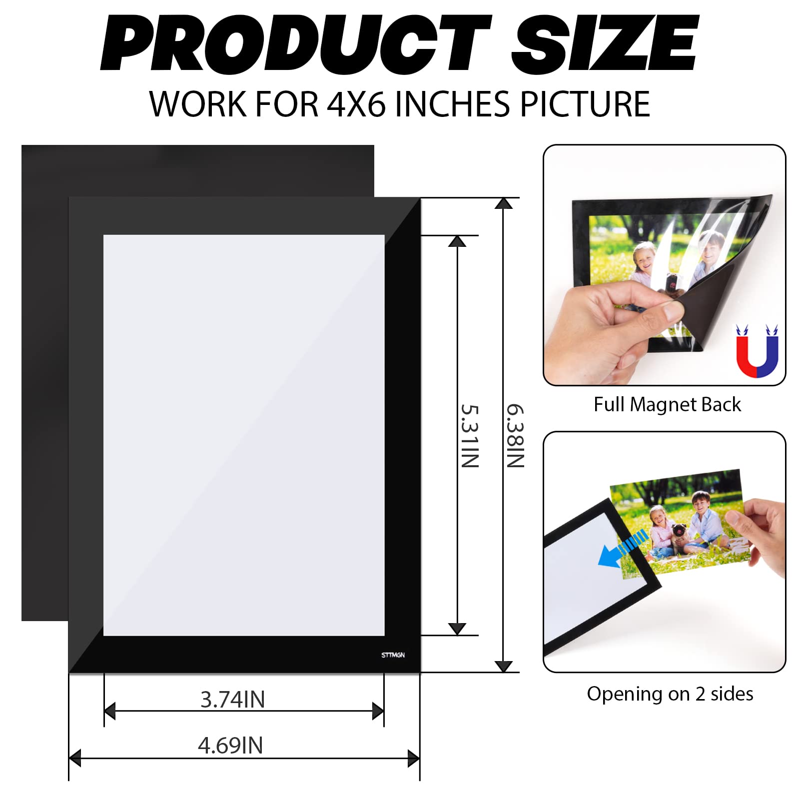 STTMGN frame border-signature space for personalized memories.