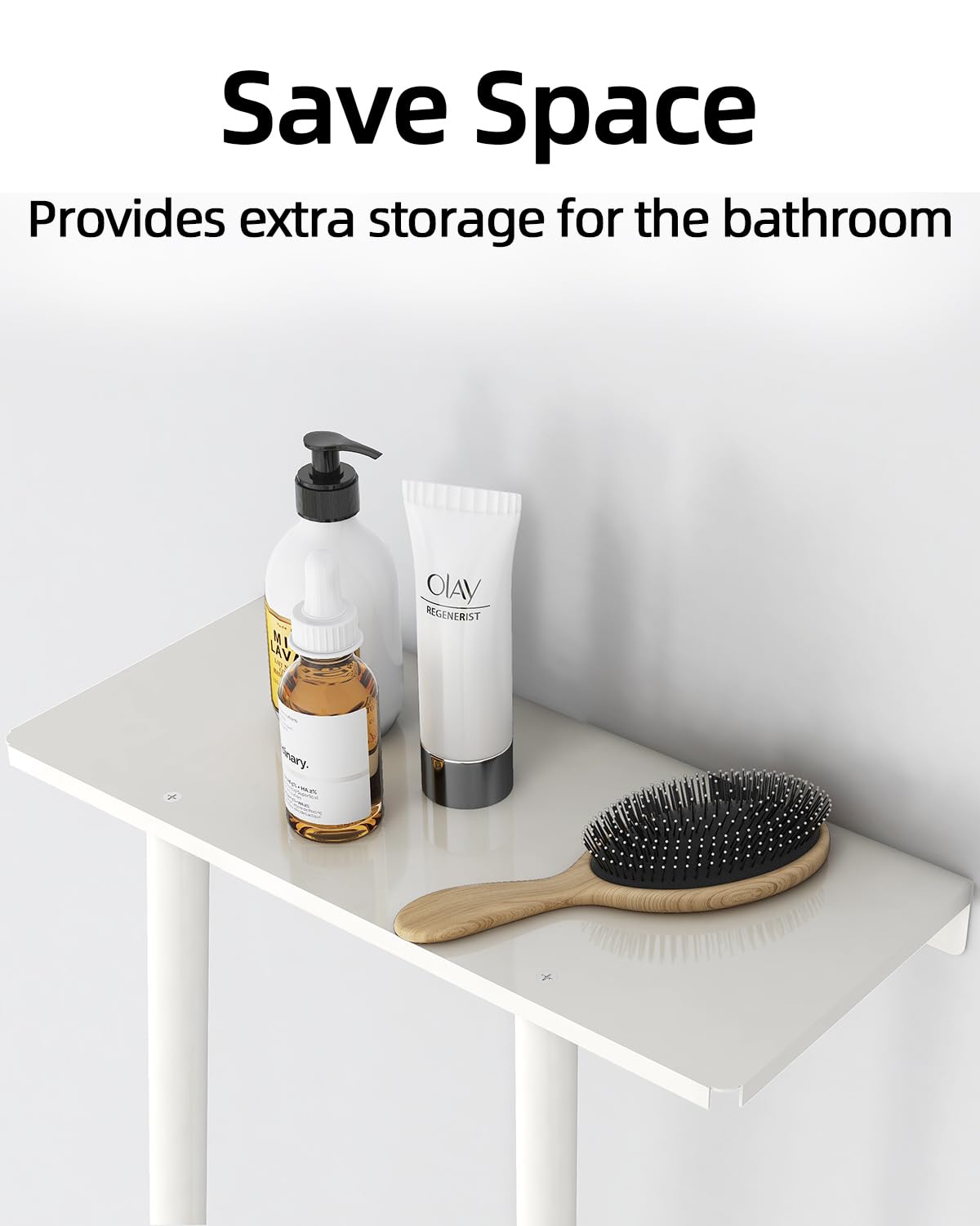 STWWO wall towel rack dorm RV use fits compact spaces