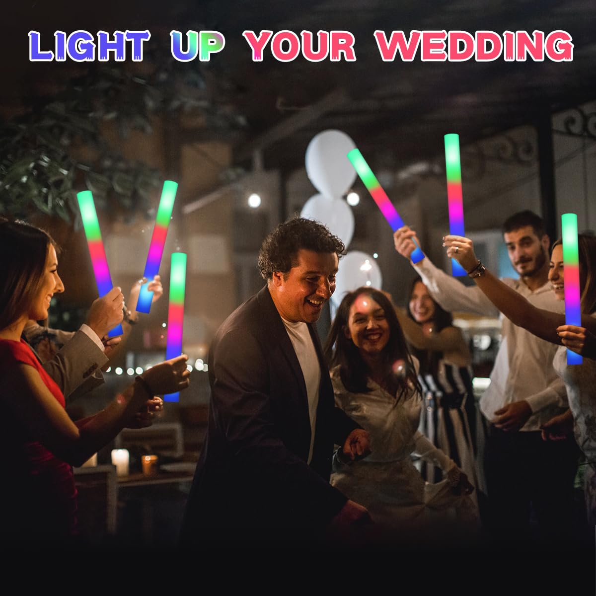 Stymiya shatterproof LED glow sticks withstand busy dance floors