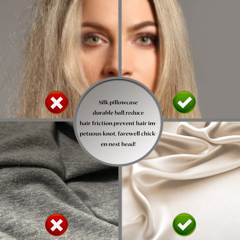 Suatien Silk Pillowcase 2-pack machine-washable for easy upkeep.