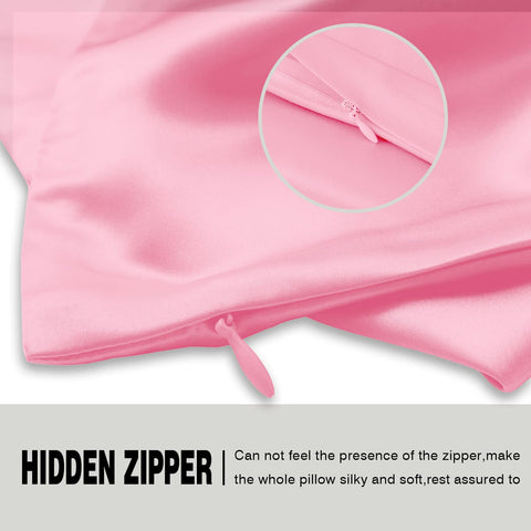 Suatien silk pillowcase cool touch fabric for warm nights.