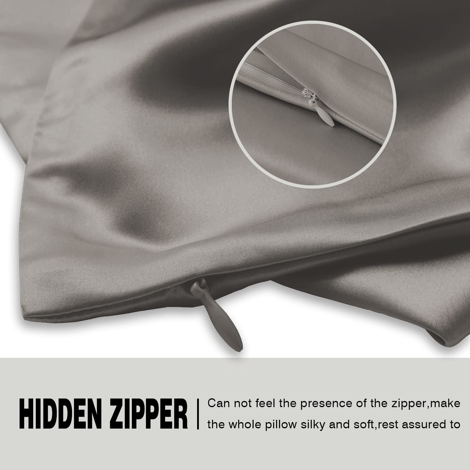 Suatien silk pillowcase cooling fabric ideal for warm nights.