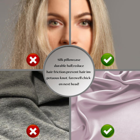 Suatien silk pillowcase machine wash care for easy cleaning
