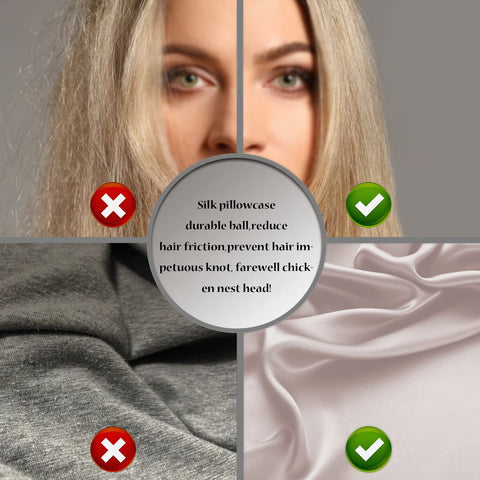 Suatien silk pillowcase machine washable and easy to care for.