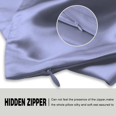 Machine-washable pillowcase with mesh bag, easy care.