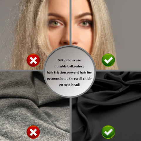 Suatien silk pillowcase is machine washable for easy care.