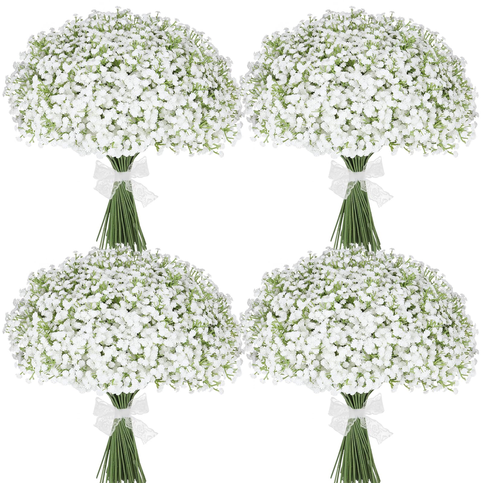 Suaycy Baby Breath dense 90-stem bouquet for lush centerpieces