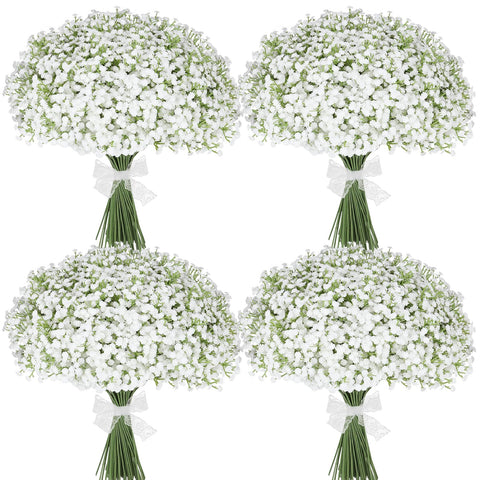 Suaycy Baby Breath dense 90-stem bouquet for lush centerpieces