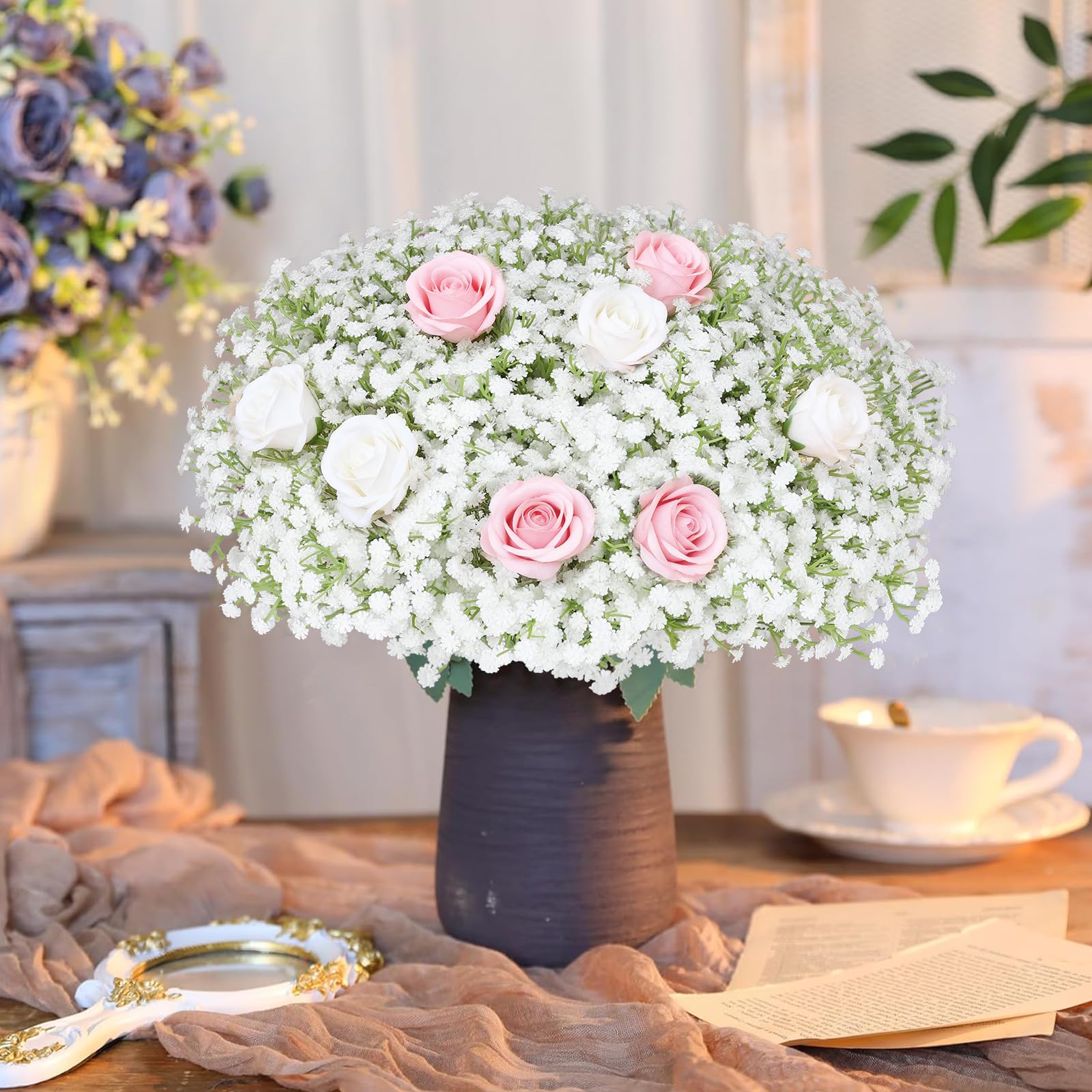 Suaycy Baby Breath waterproof and odorless blooms