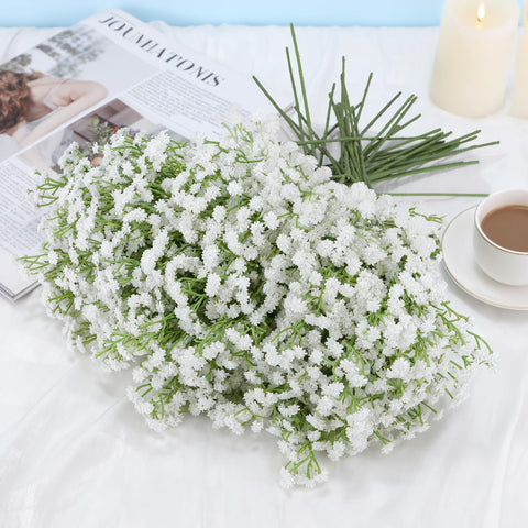 Suaycy Baby Breath wedding centerpiece setup inspiration