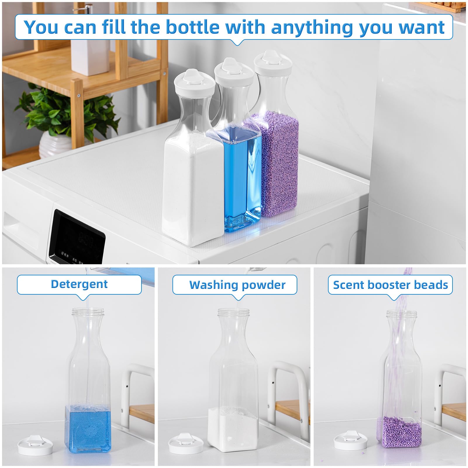 SUBEKYU organizer fits neatly in tight laundry spaces.