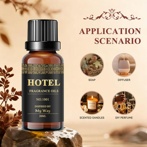 SUBGIU Baccarat-inspired diffuser oil for elegant ambient aroma