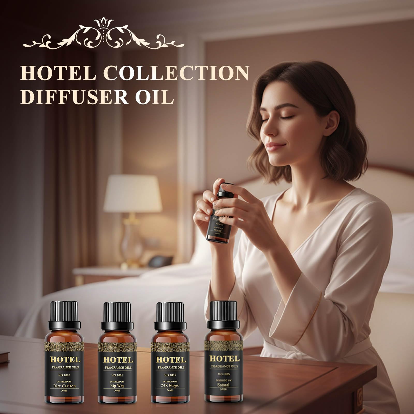 SUBGIU Santal diffuser oil for a warm, inviting room