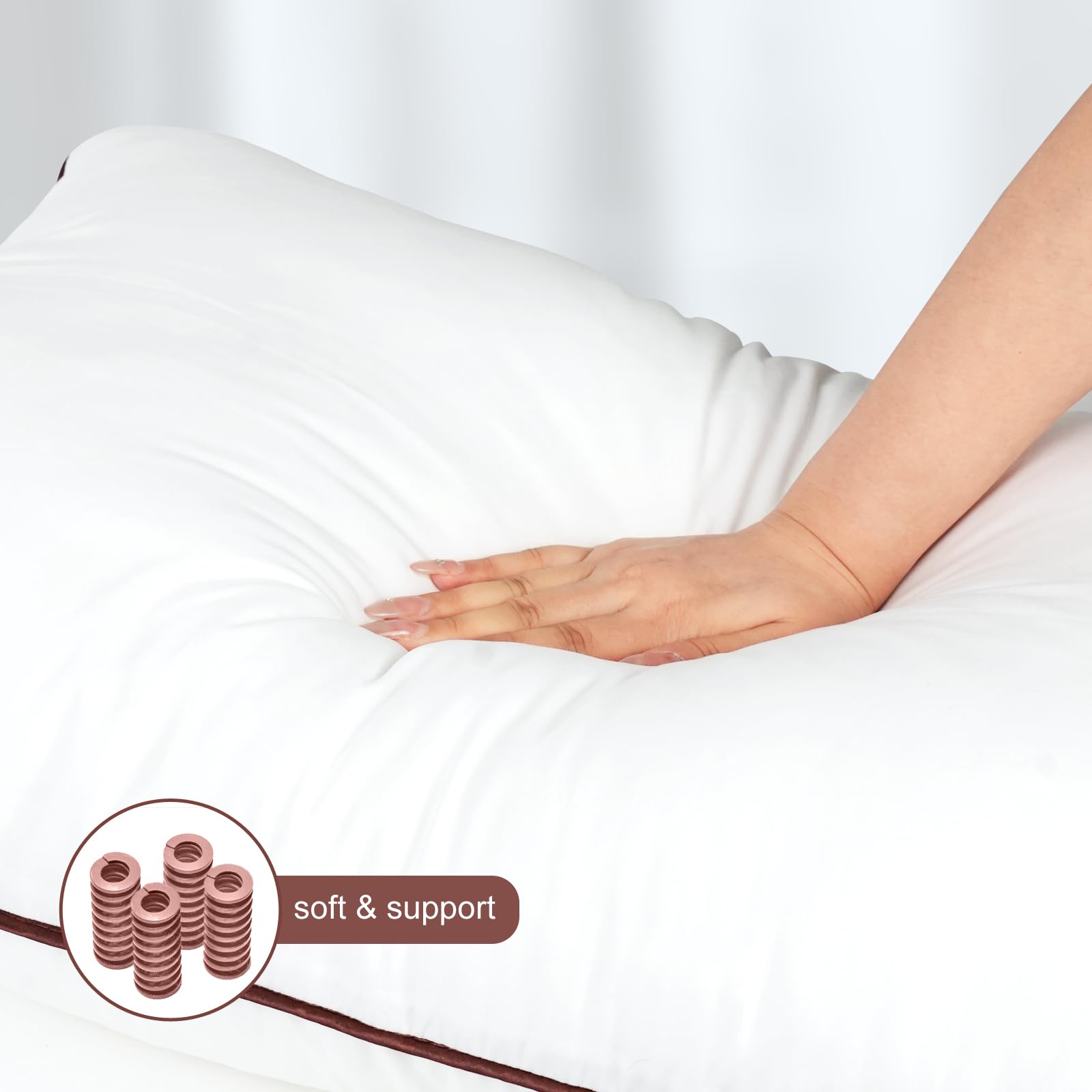 Subrcamos luxury pillow packaging highlighting premium presentation