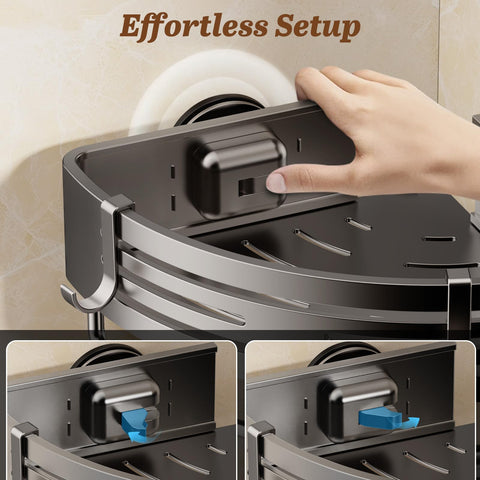 SUBUCOYO hollow drainage design promotes quick drying and cleaner shelves