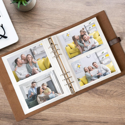 sucarlon photo album designed for travel, weddings, baby milestones and keepsake scrapbooks