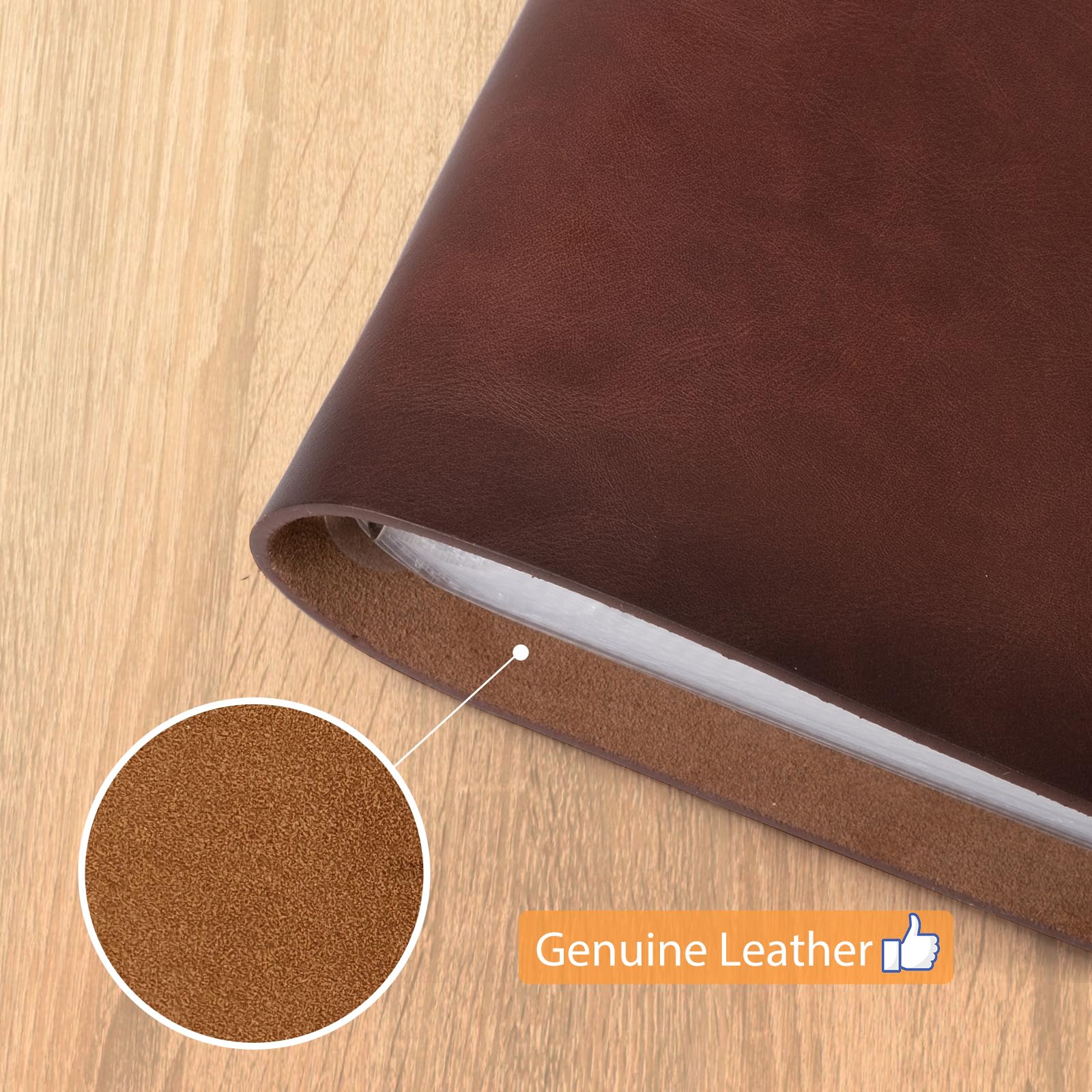 Sucarlon photo album 10-by-8.5-inches for portable display